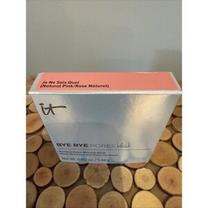 🌹 IT COSMETICS JE NE SAIS QUOI BYE BYE PORES BLUSH ⭐️‎ makeup cheek color NIB